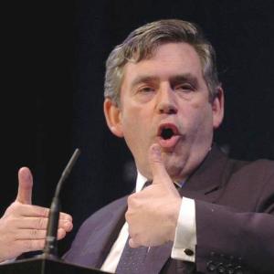 Prime Minister Gordon Brown tops the poll!